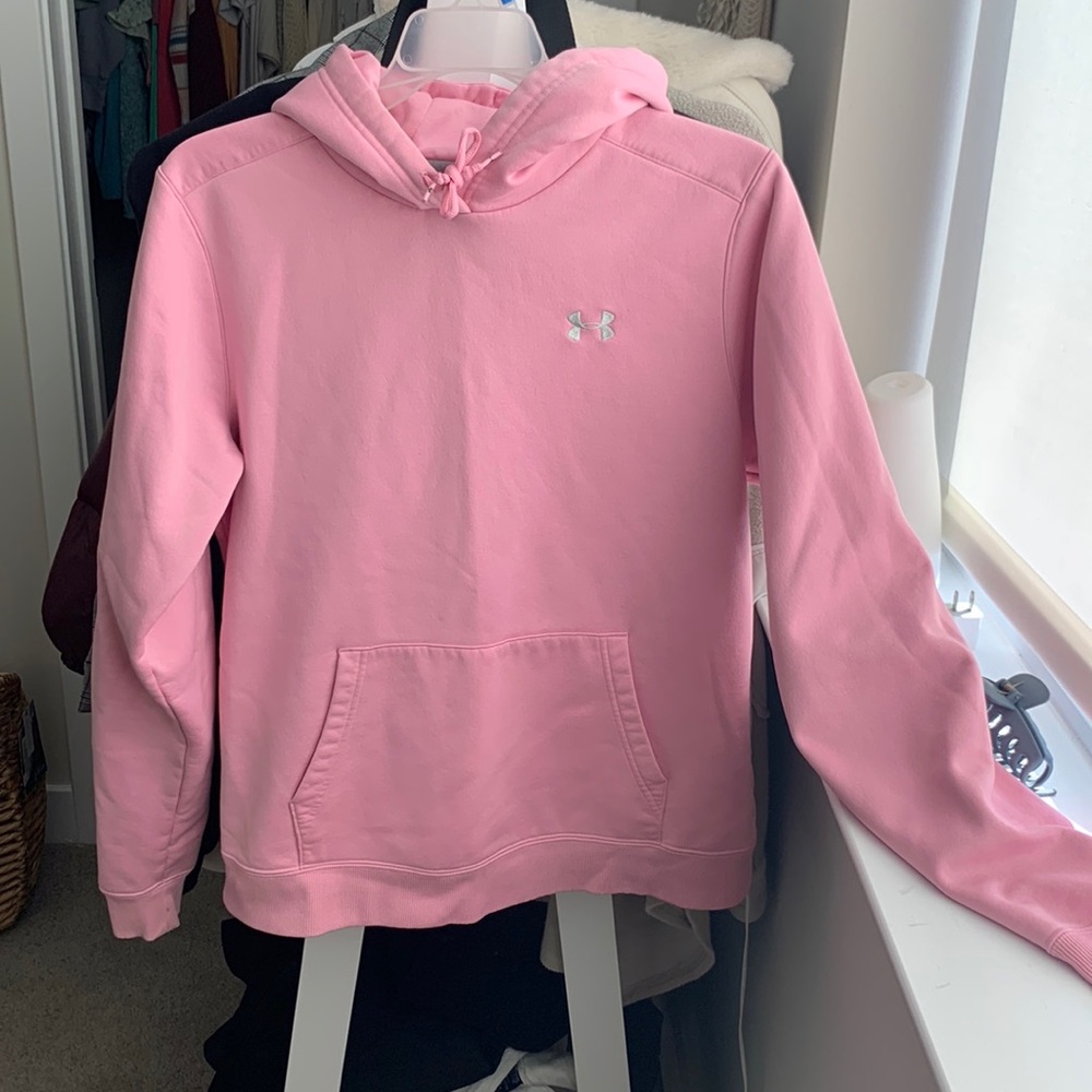 Under armour hooded sweatshirt size Md